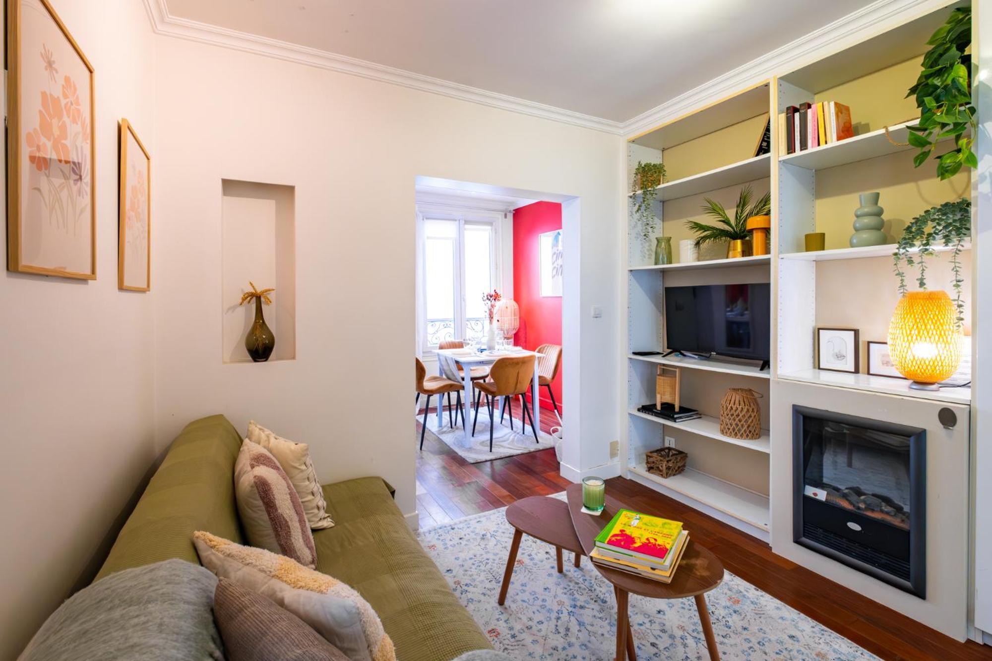 Charming Apartment In Heart Of ปารีส ภายนอก รูปภาพ
